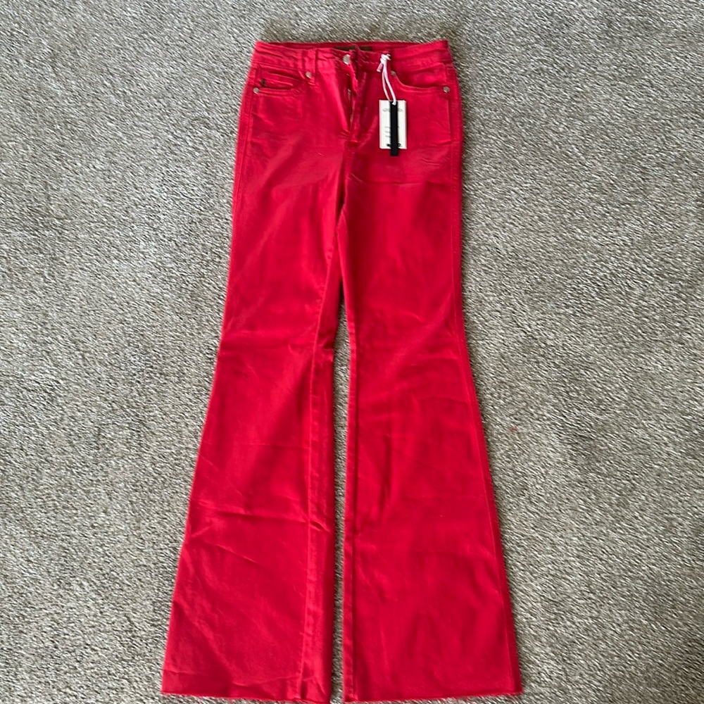 Brand new Judy Blue red jeans